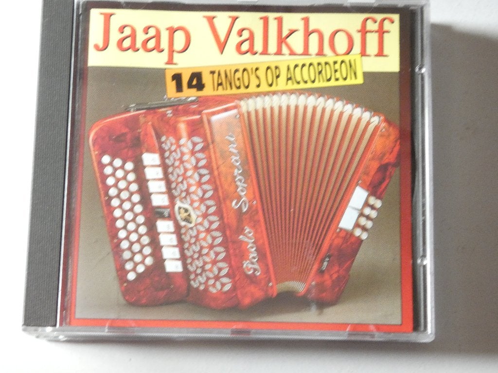 Jaap Valkhoff - 14 Tango's op accordeon, Verzenden, Gebruikt