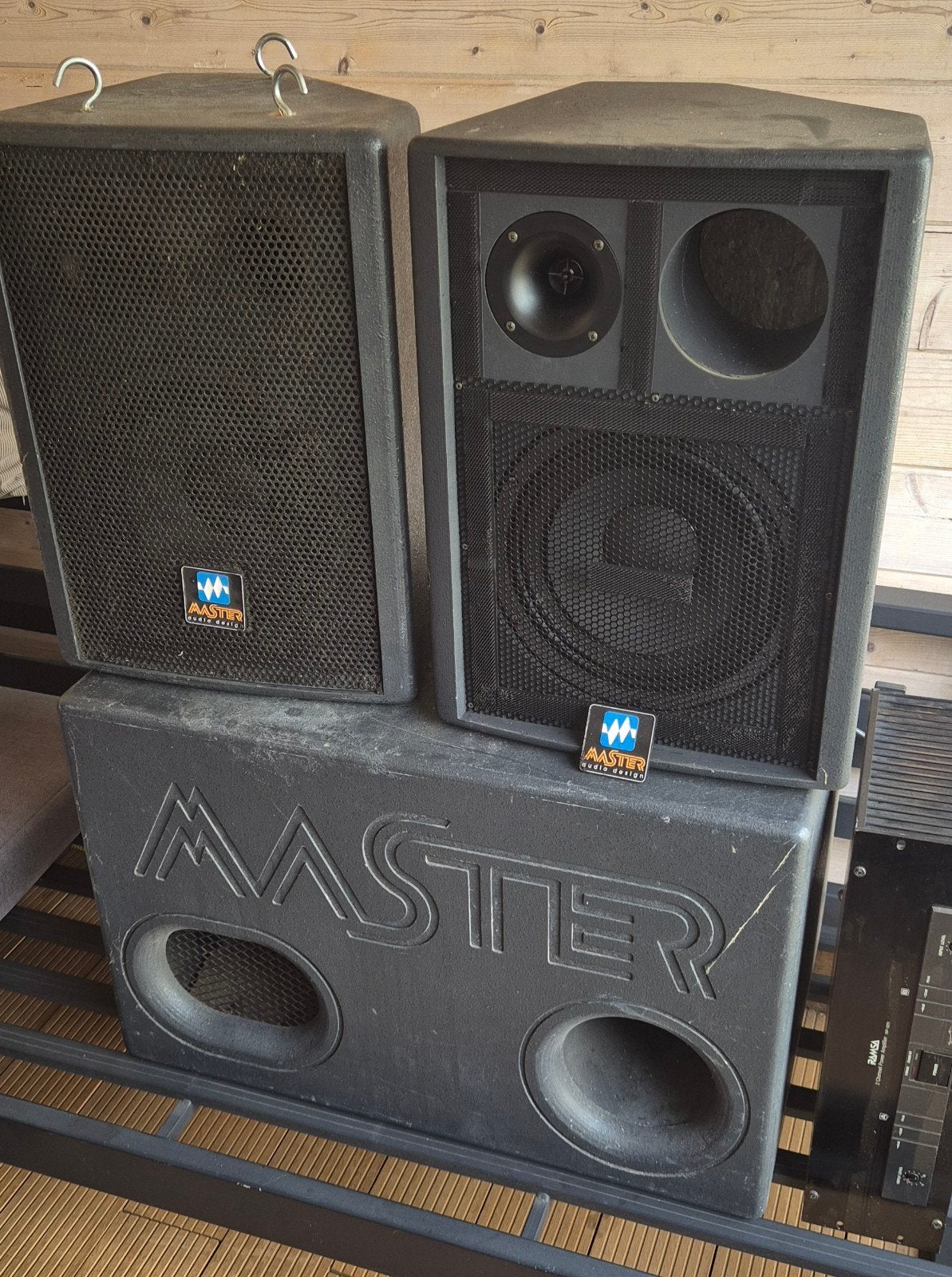 Complete PA-set: Master Audio, Alesis, Accu-Case, Ophalen, Gebruikt, Audio