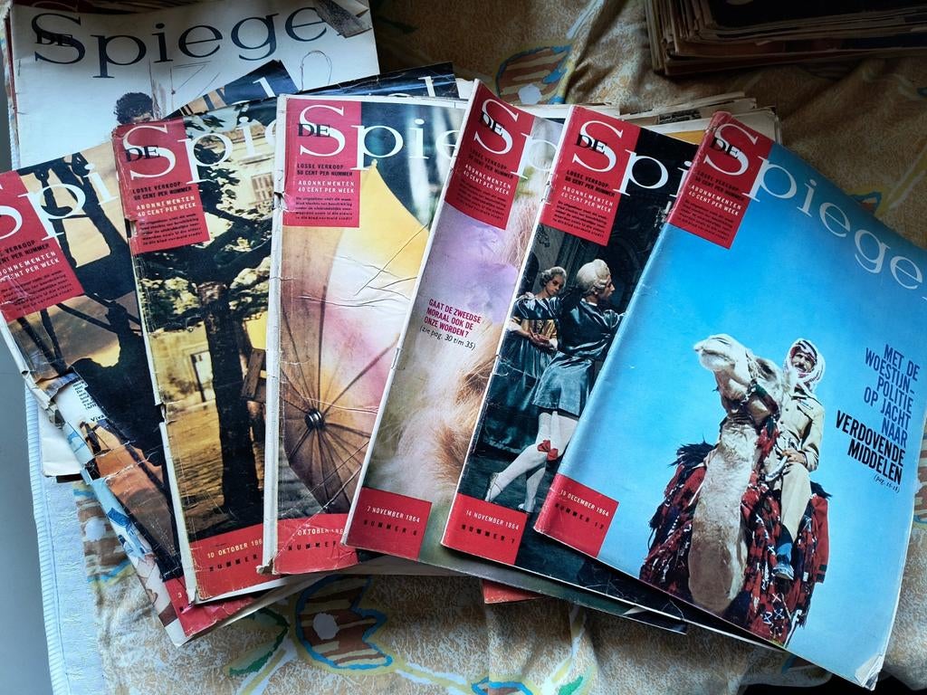 De Spiegel tijdschriften uit 1964, Boeken, Ophalen, Gelezen, Overige typen