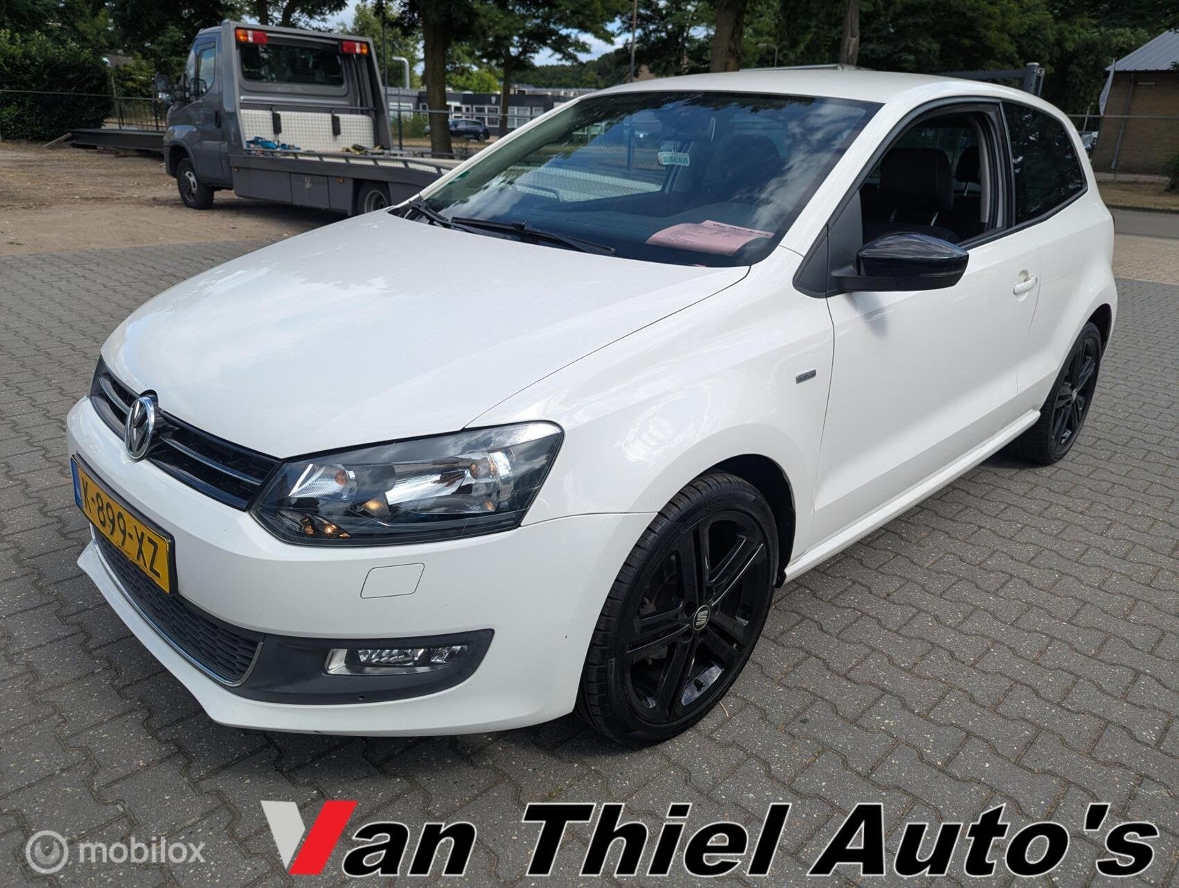 Volkswagen Polo 1.2 Easyline, Auto's, Volkswagen, Voorwielaandrijving, Euro 5, 1198 cc, Wit