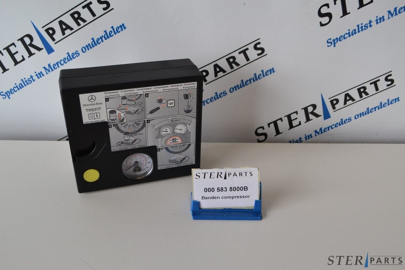 Bandecompressor Mercedes-Benz A0005838000, -, Nieuw, Ophalen of Verzenden, -