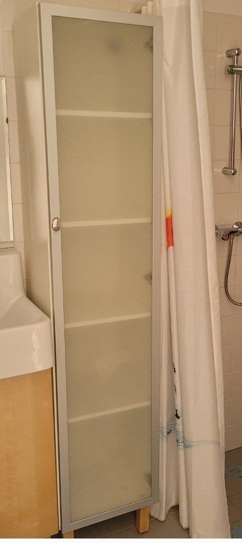 badkamerkast Ikea 38x39x195, Huis en Inrichting, Ophalen of Verzenden