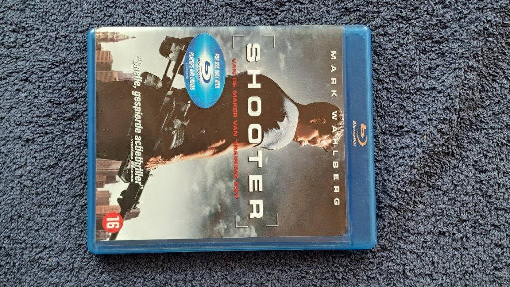 Shooter "Blu Ray", Ophalen of Verzenden, Zo goed als nieuw