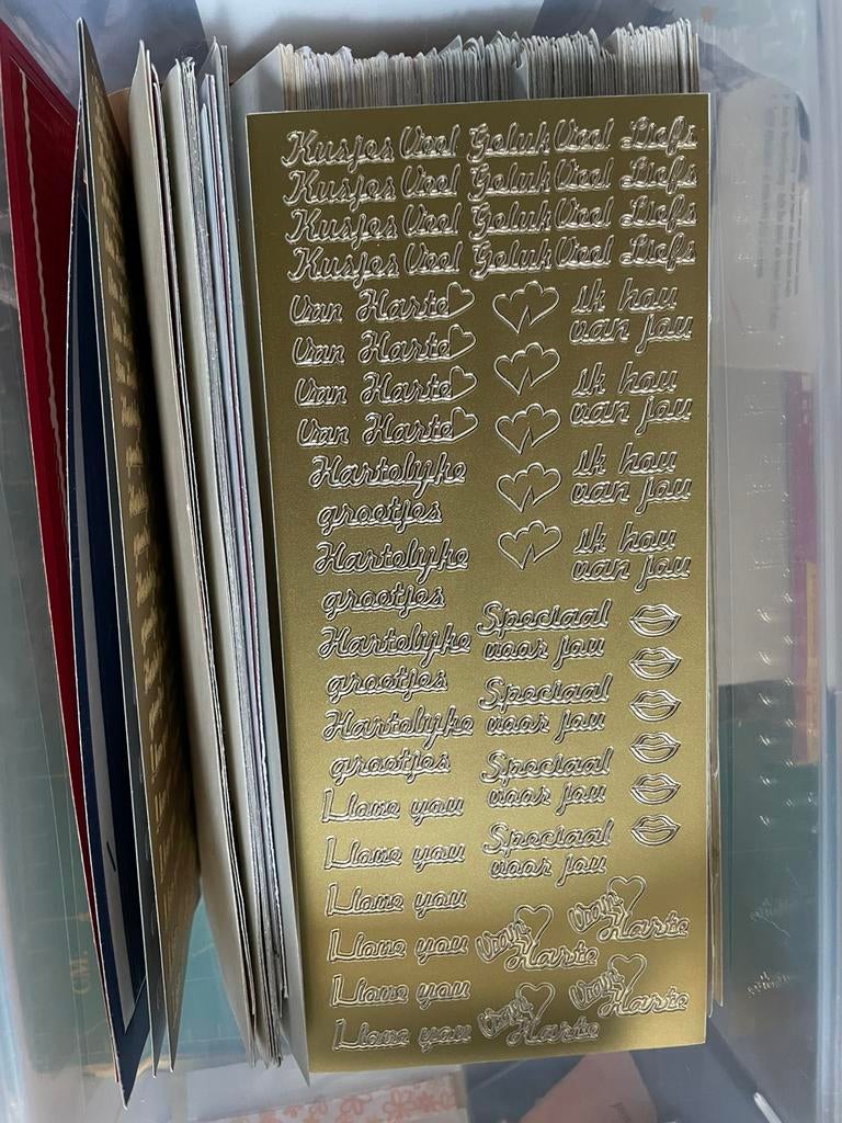 Stickers, Ophalen of Verzenden, Zo goed als nieuw, Meerdere stickers