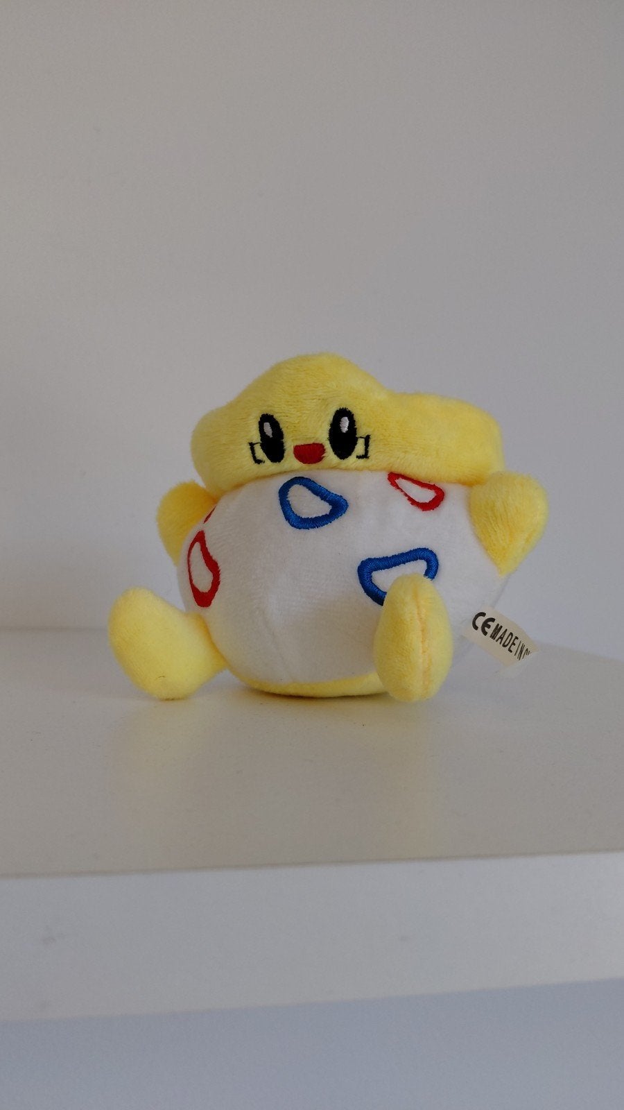 Togepi Pokémon pluche, Ophalen of Verzenden, Zo goed als nieuw, Overige typen