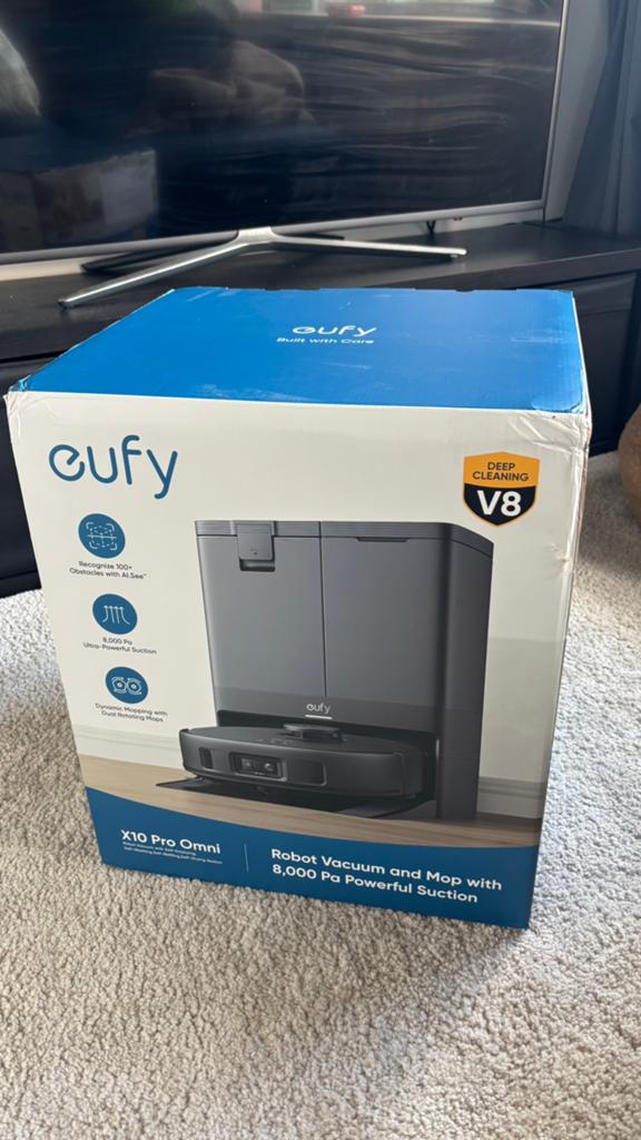 Eufy X10 Pro Omni - NEW NON NEGOTIABLE, Combi-reiniger, Overige merken, Bedienbaar via app, Nieuw