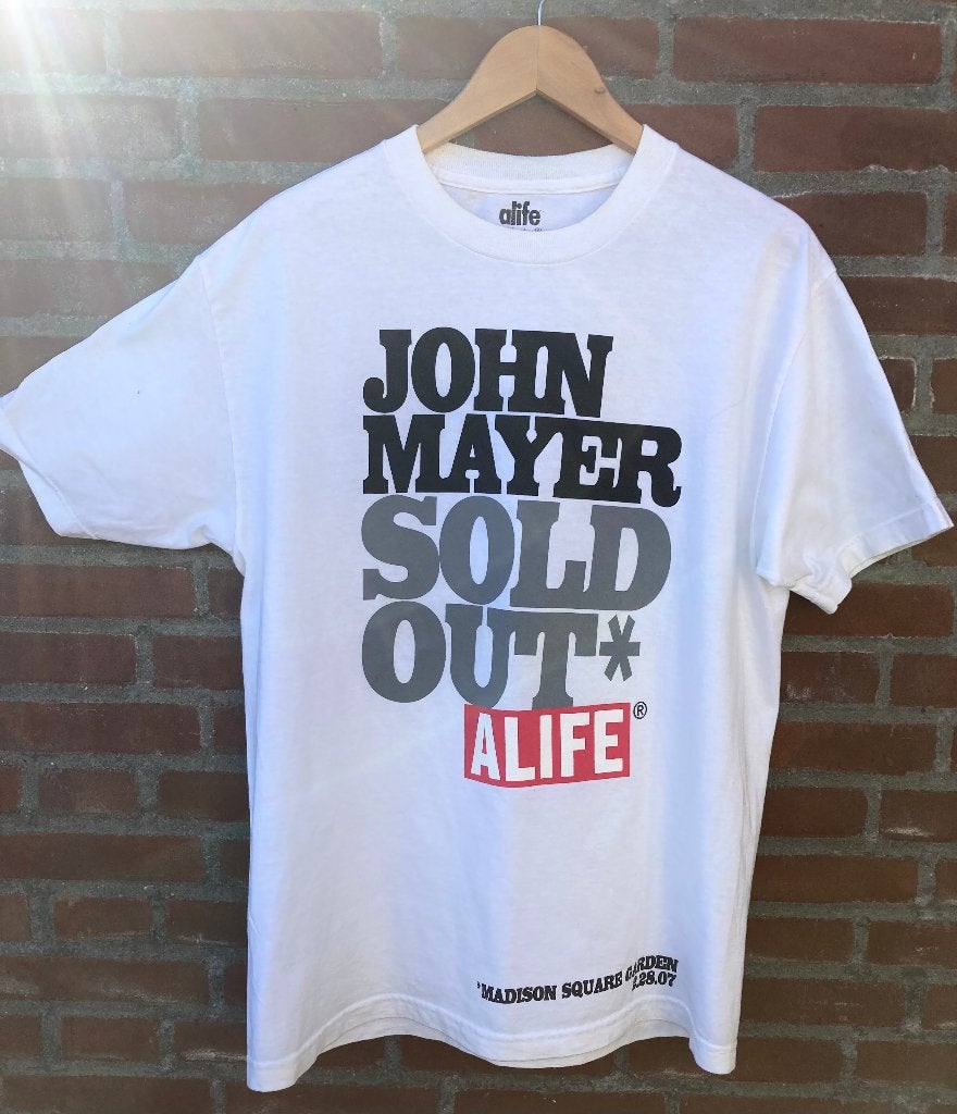Alife x John Mayer Sold out Madison square garden 2007 L, Gebruikt, Verzenden, 2000 - 2009, 12 inch