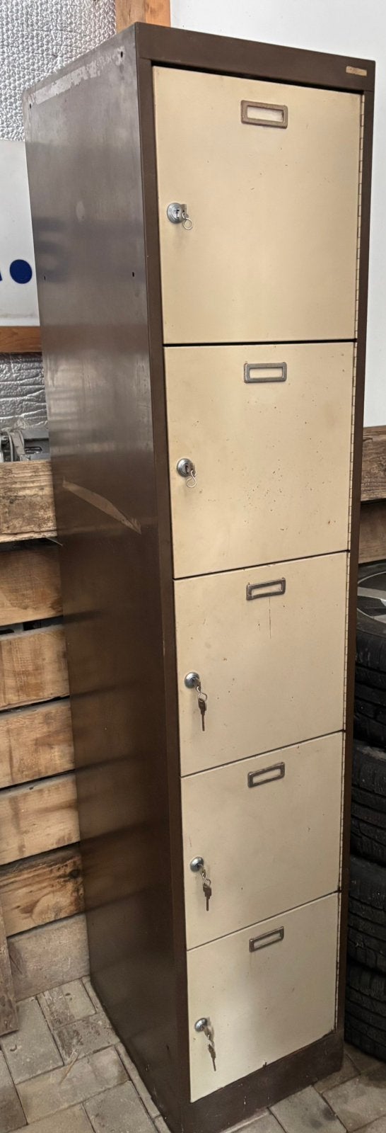 Lockers, Ophalen, Minder dan 50 cm, Gebruikt, Metaal