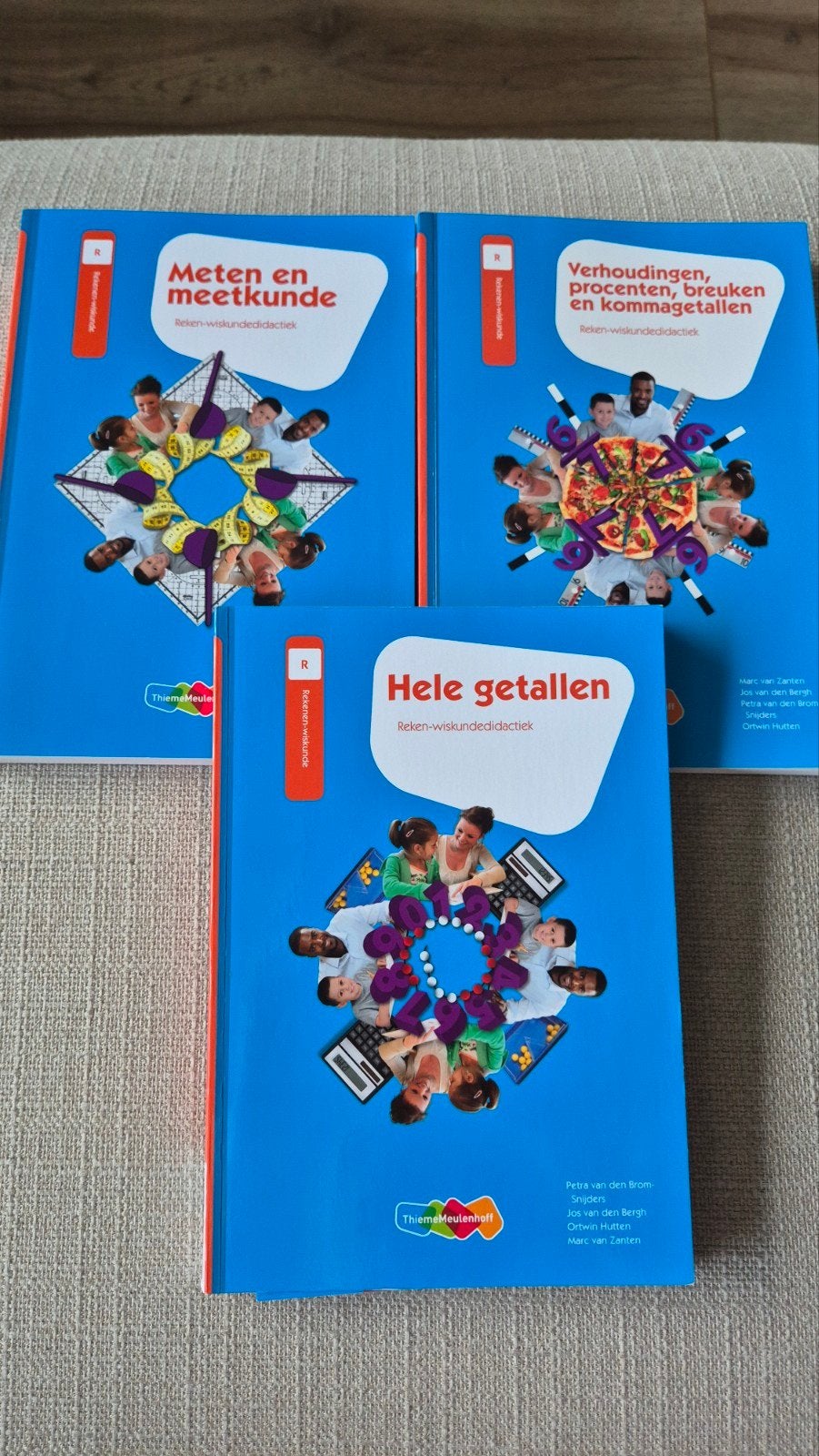 3 Reken didactiek boeken PABO (ThiemeMeulenhoff), Ophalen of Verzenden, Beta, Zo goed als nieuw, HBO