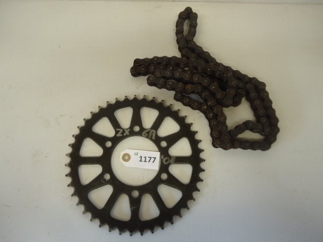 ZX6R 2007 - 2008 Kawasaki Kettingset D1-17335, Motoren