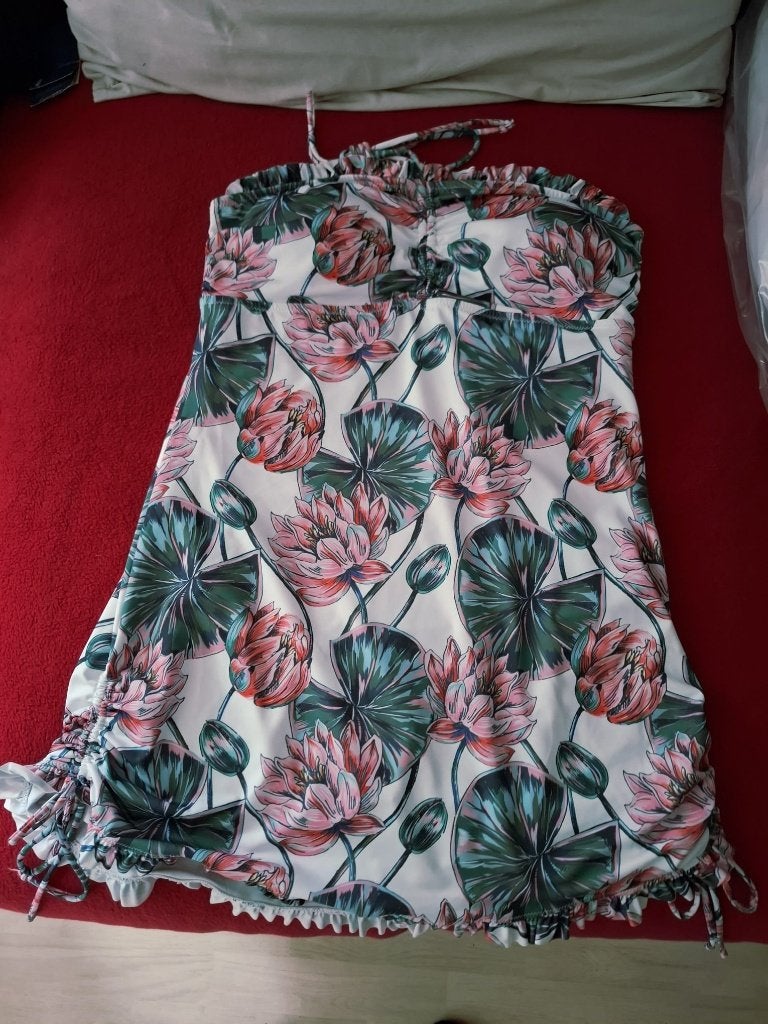 badpak met rokje Maat 40/42, Kleding | Dames, No Gossip, Wit, Nieuw, Badpak