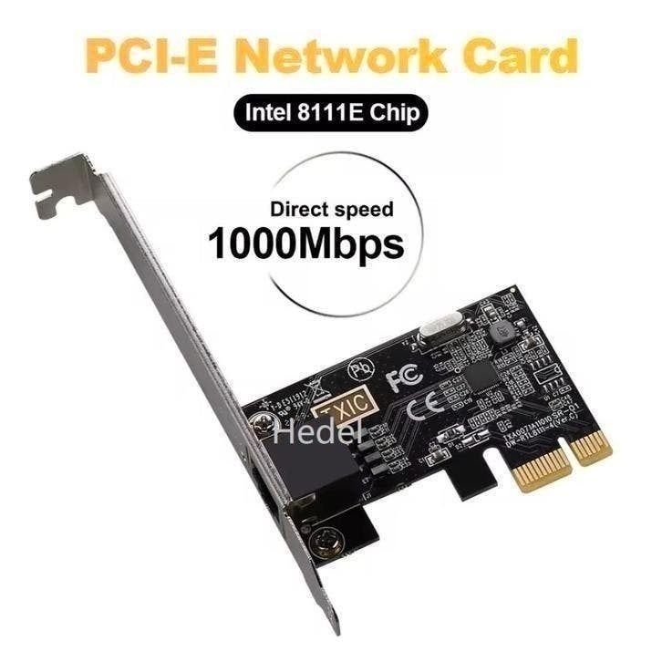 PCI-e netwerkkaart internetkaart voor desktopcomputer PC, Computers en Software, Ophalen of Verzenden