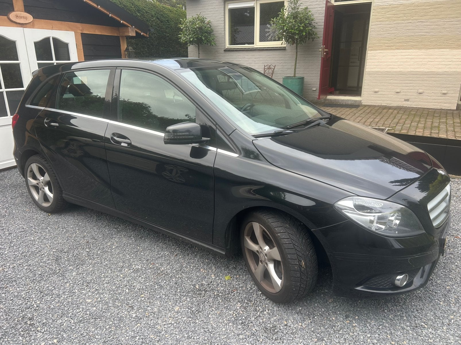 Mercedes-Benz Mercedes 2013 Zwart, Auto's, Automaat, Zwart, Leder, Particulier