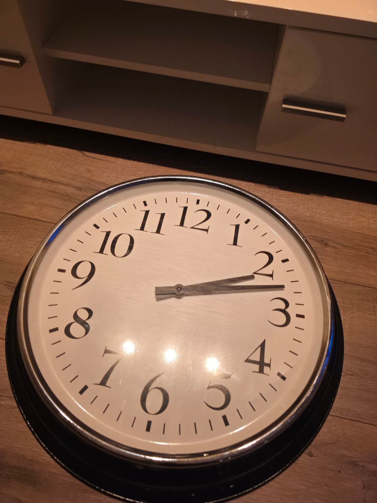 ikea Bravur wall clock, Ophalen of Verzenden, Zo goed als nieuw, Wandklok