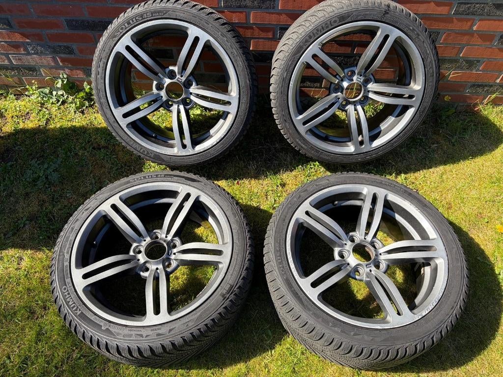 BMW replica velgen (style 437M/326M) met banden, Auto-onderdelen, Banden en Velgen, 18 inch, Gebruikt, Banden en Velgen, Ophalen of Verzenden