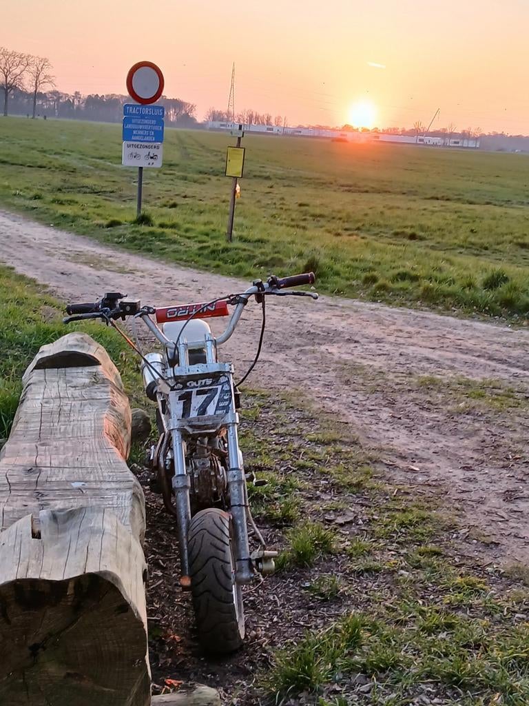 Pitbike / Minibike - Ruilen voor E-step of Fatbike, Fietsen en Brommers, Minibikes, Midibikes en Pitbikes, Ophalen of Verzenden