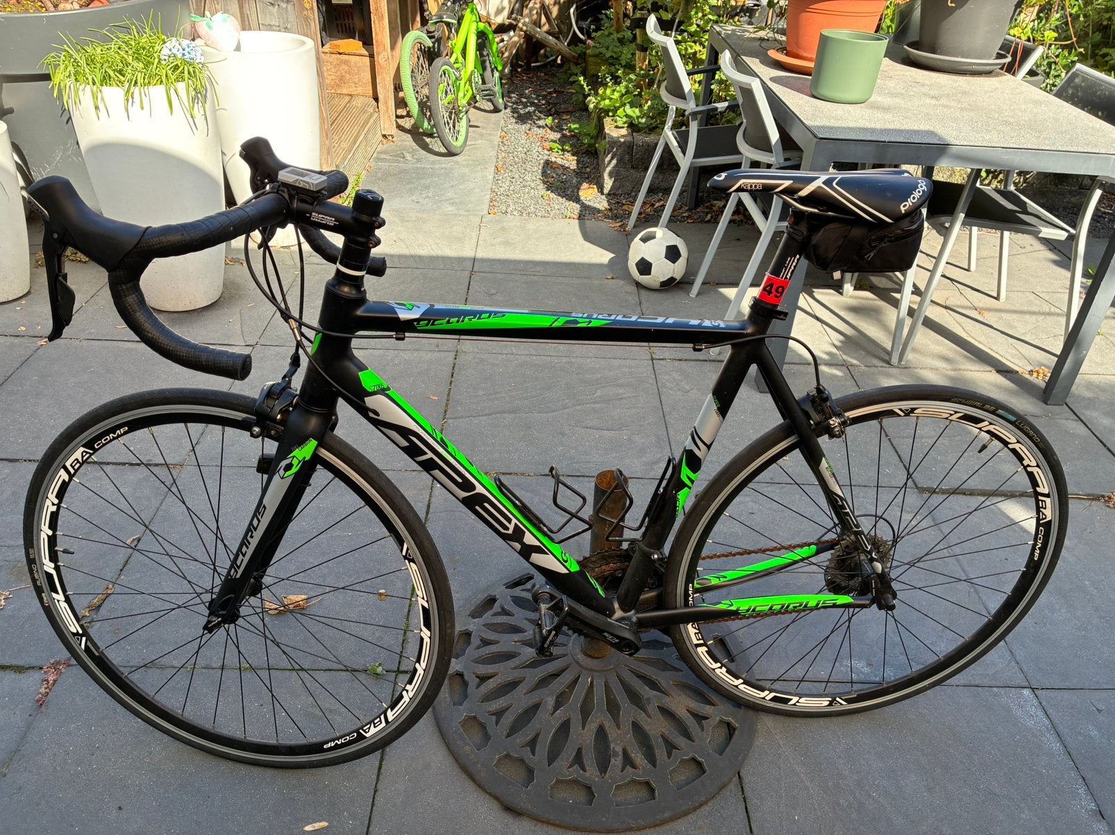 Racefiets Super 7005 Alloy, Ophalen, Gebruikt, Carbon, Meer dan 20 versnellingen