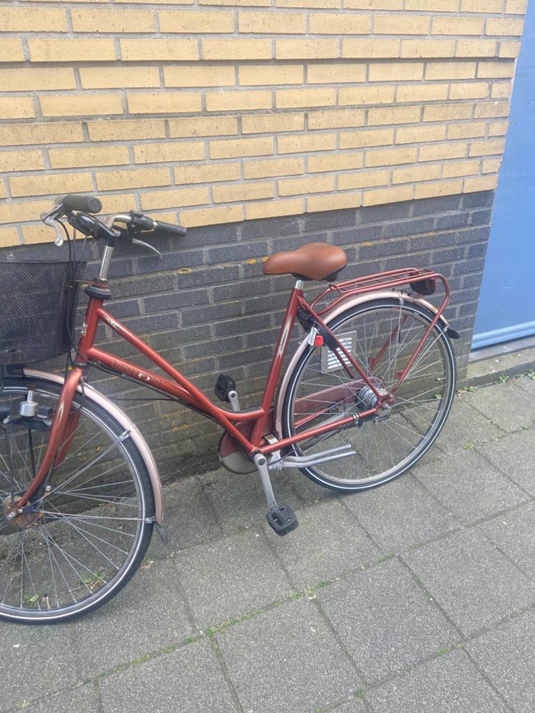 Damesfiets Union, Fietsen en Brommers, Fietsen | Dames | Damesfietsen, Ophalen of Verzenden, Gebruikt, Overige merken, Versnellingen