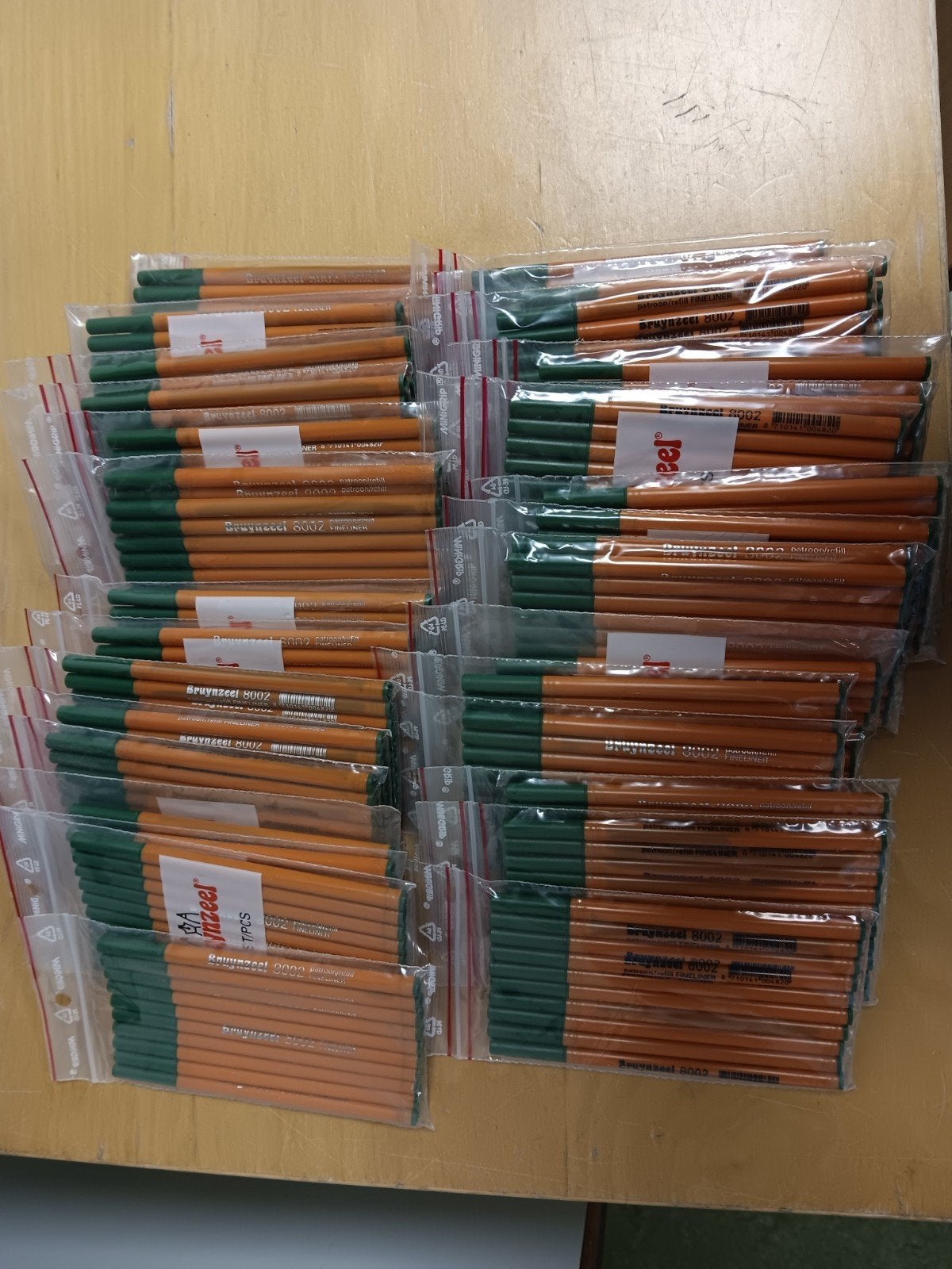 NEW Bruynzeel 8002 fineliner vulling groen, Ophalen of Verzenden, Nieuw