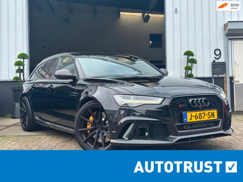 Audi A6 Avant 4.0 | TFSI | RS 6 | Quattro | Panoramadak | Mi, Auto's, Audi, Automaat, Gebruikt, Met garantie (alle), 10 km/l