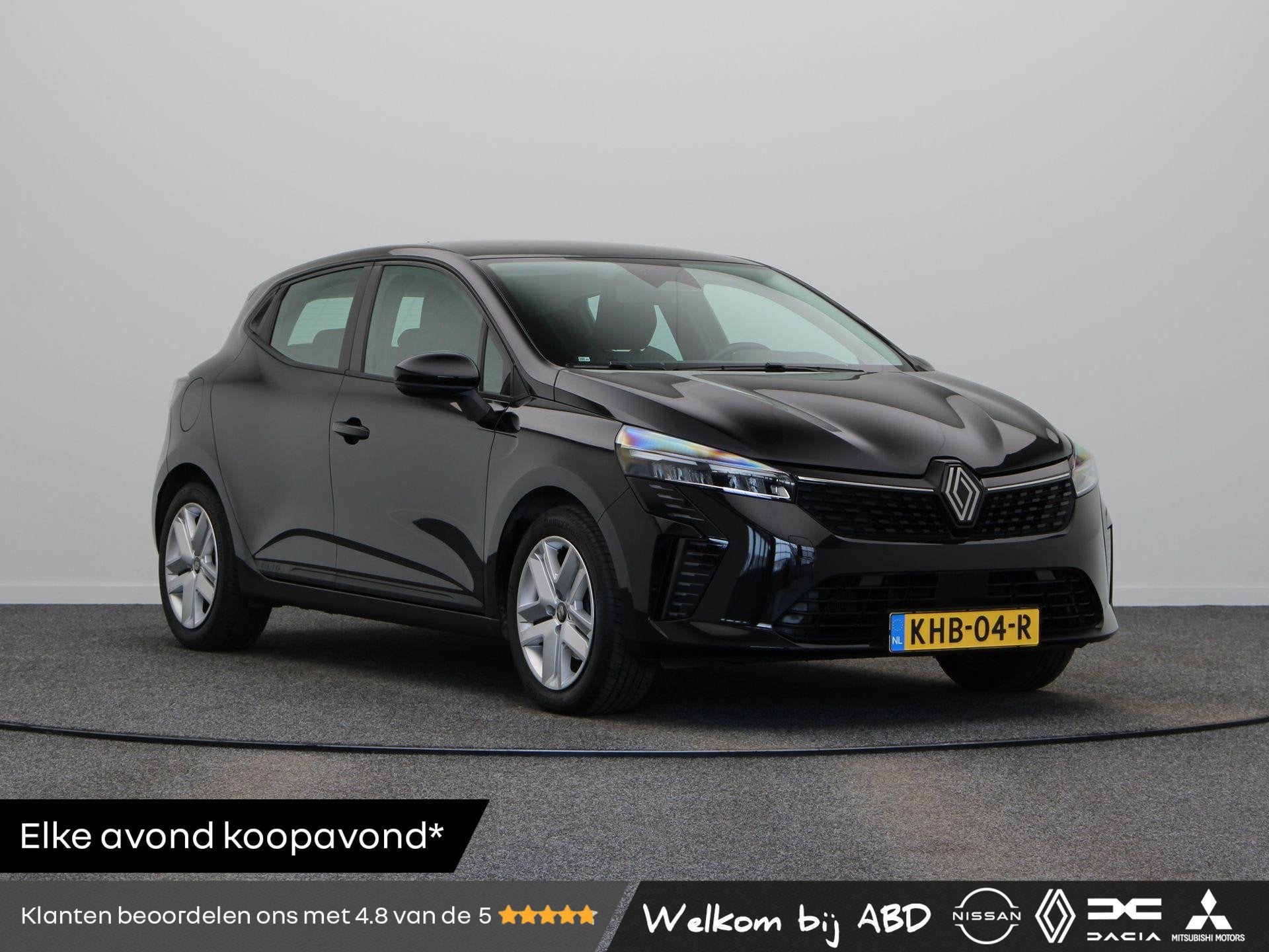 Renault Clio 1.6 E-Tech Full Hybrid 145 evolution | Parkeers, Auto's, Stof, Gebruikt, Euro 6, Zwart