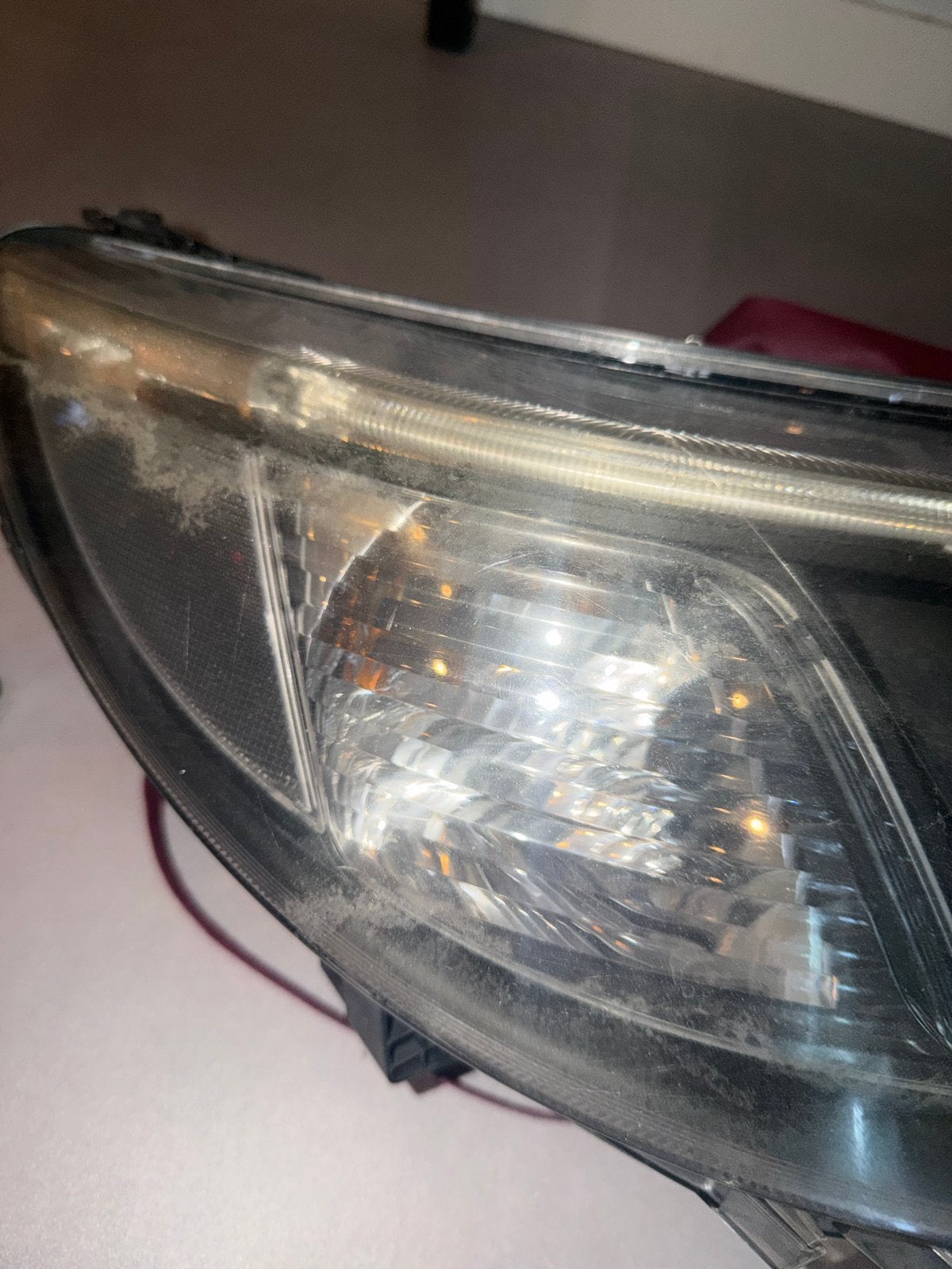 Saab 9-3 Turbo X Bi-Xenon Koplampen Set (L+R), Ophalen of Verzenden, Gebruikt, Saab