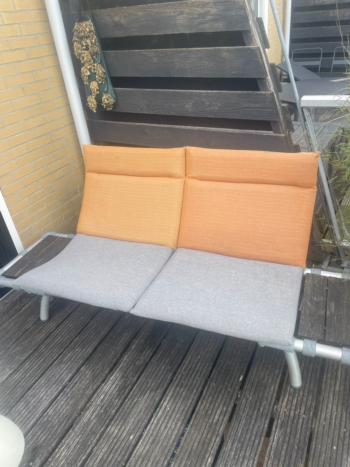 Rubuutz set, Tuin en Terras, Tuinsets en Loungesets, Gebruikt, 3 zitplaatsen, Aluminium, Ophalen of Verzenden