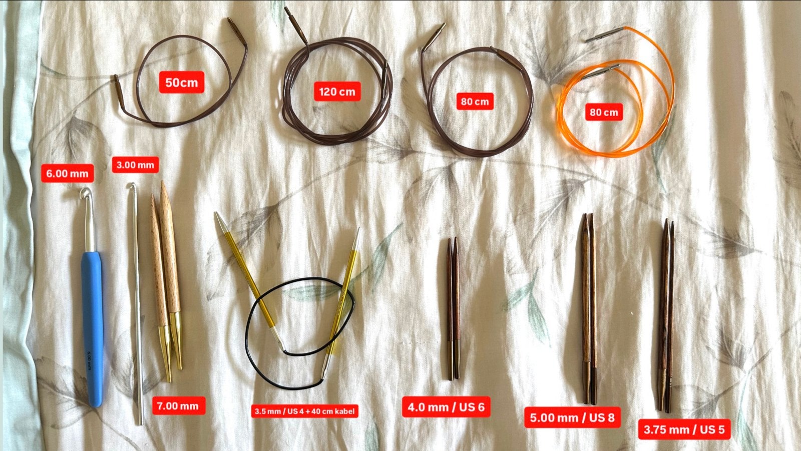 KnitPro en andere brei- en haakbenodigdheden, Ophalen of Verzenden, Gebruikt, Garen of Naald(en)