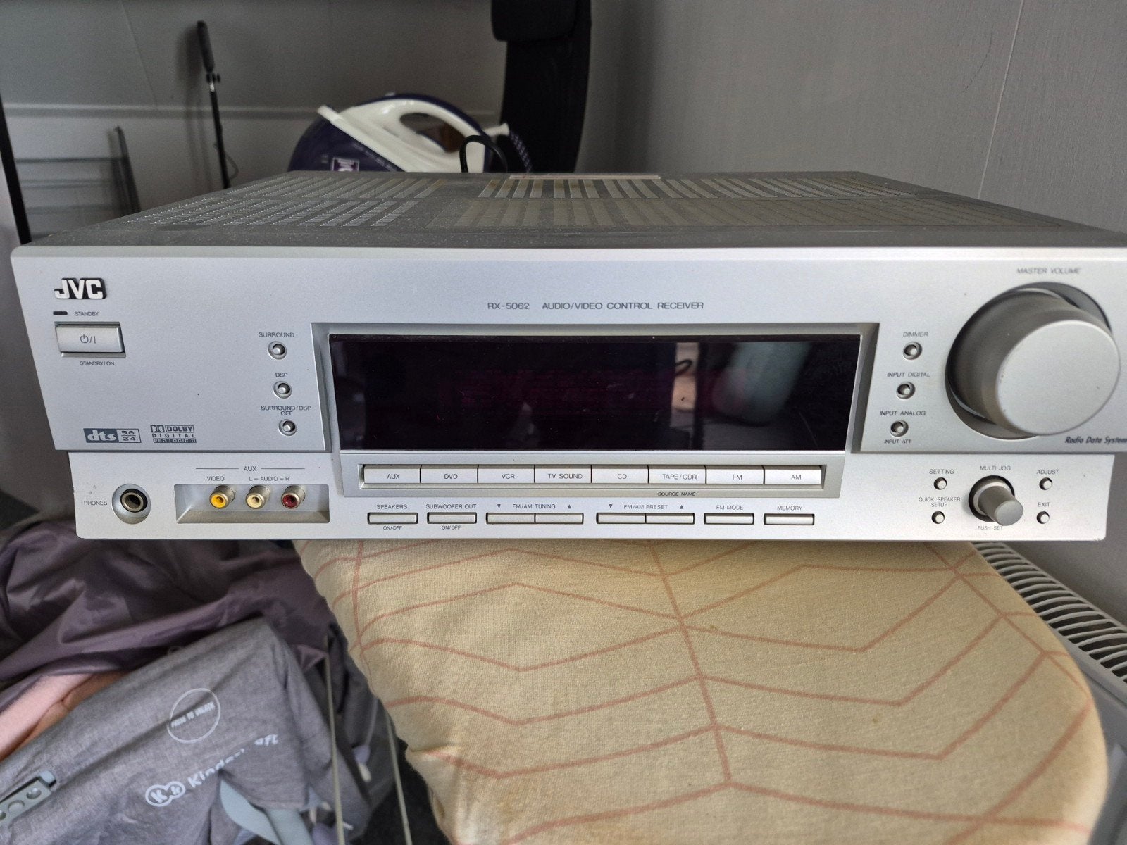 JVC RX-5062S Stereo Receiver, Audio, Tv en Foto, Versterkers en Receivers, Ophalen of Verzenden