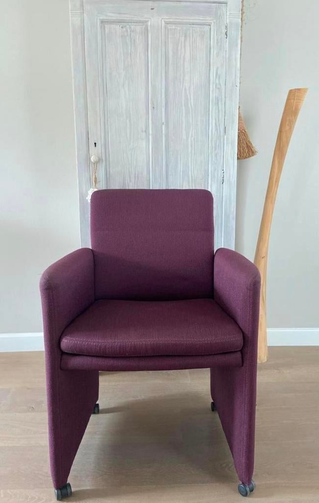 W Schillig stoelen stof 6 stuks, Huis en Inrichting, Stoelen, Ophalen, Gebruikt, Overige kleuren, Stof