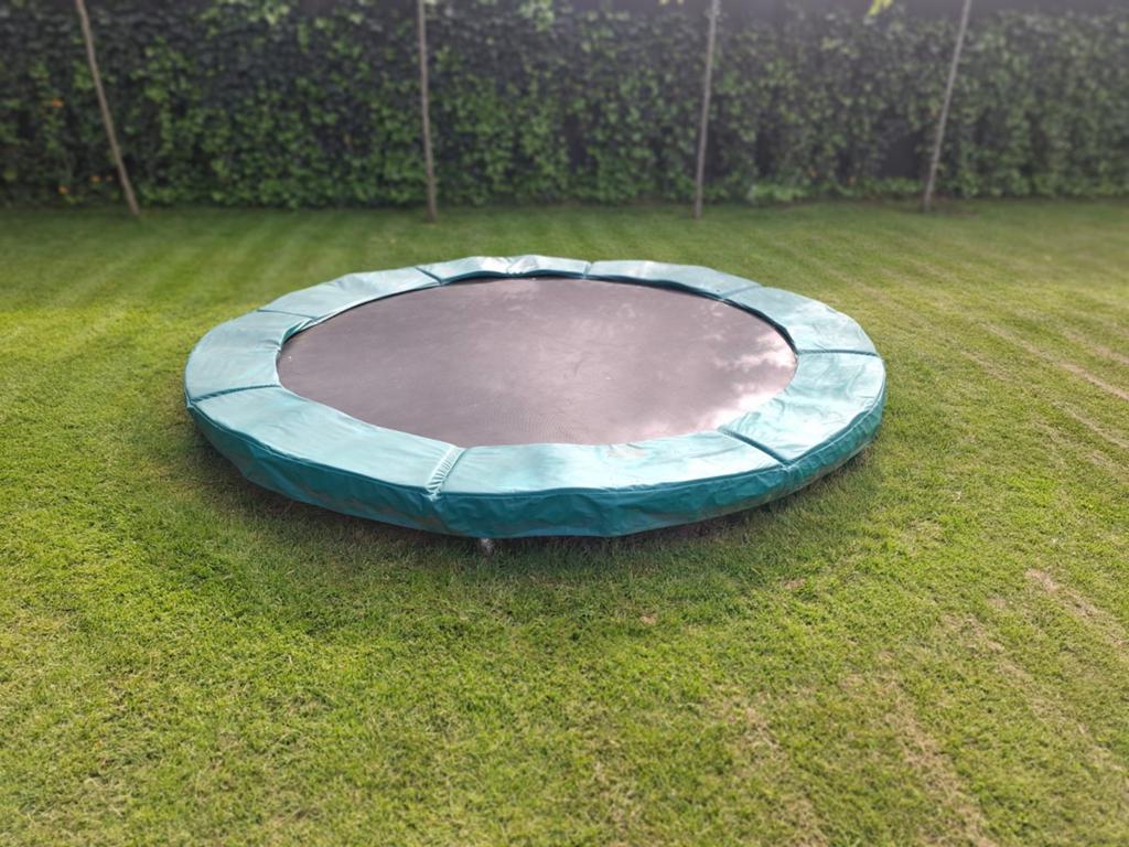 Inbouw of inground trampoline, Ophalen of Verzenden, Zo goed als nieuw
