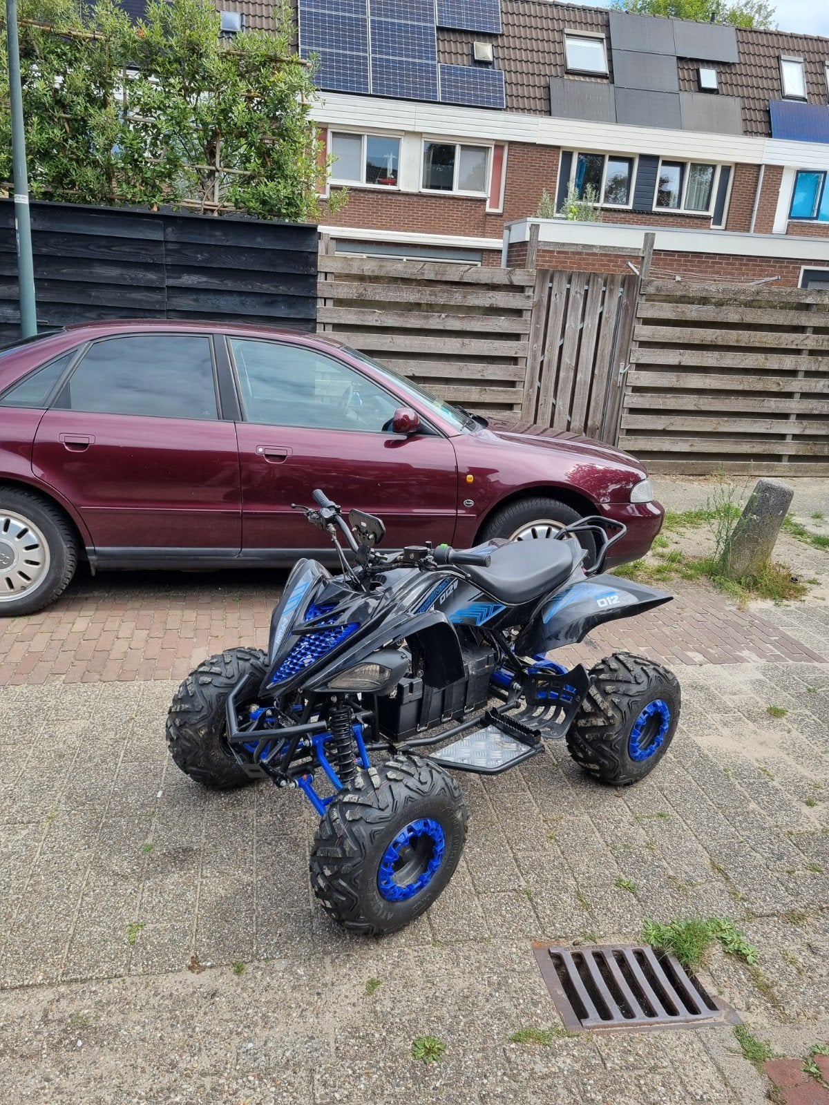 electrische quad 1500w, Ophalen, Zo goed als nieuw, Schijfrem, Overige typen