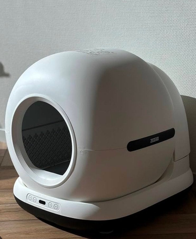 Automatische kattenbak Zedar k1200, Dieren en Toebehoren, Kattenbakken, Ophalen of Verzenden, Zelfreinigend, Zo goed als nieuw