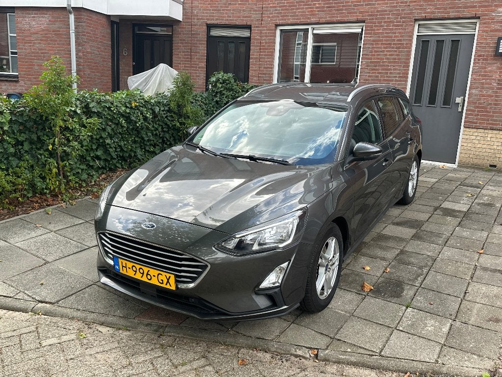 Ford Focus Wagon 1.0 Ecoboost 125pk 2020 Grijs, Auto's, Euro 6, 1283 kg, Origineel Nederlands, Stationwagon
