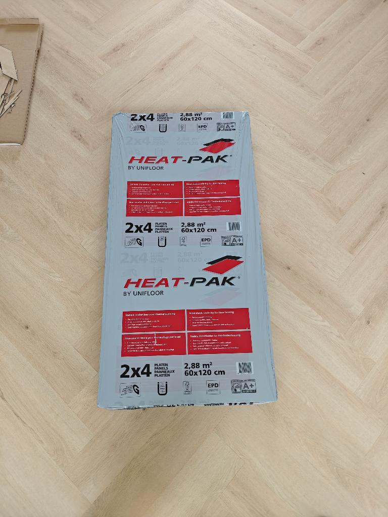 Unifloor Jumpax Basic / Heat Pak, Ophalen, Overige materialen, 30 cm of meer, 50 tot 150 cm