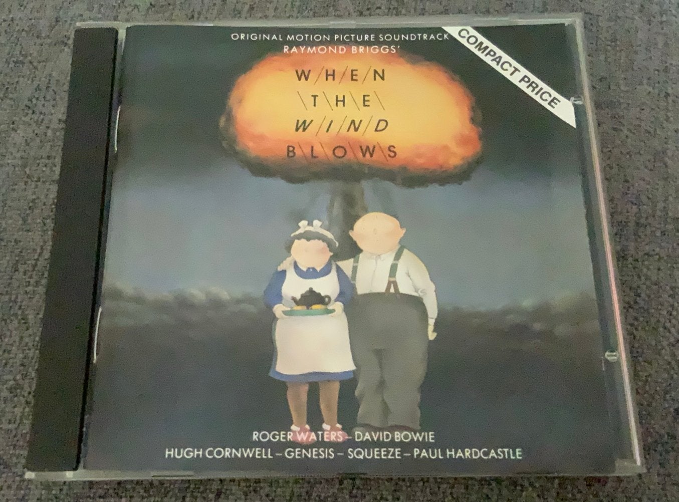 CD WHEN THE WIND BLOWS MOTION PICTURE SOUNDTRACK BRIGGS, Verzenden, Gebruikt