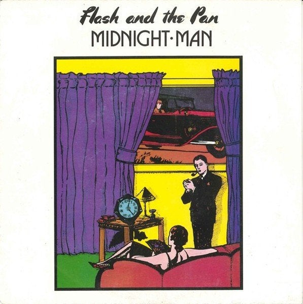 Flash & the Pan - Midnight Man (Single), Cd's en Dvd's, Gebruikt, 7 inch, Pop, Overige typen