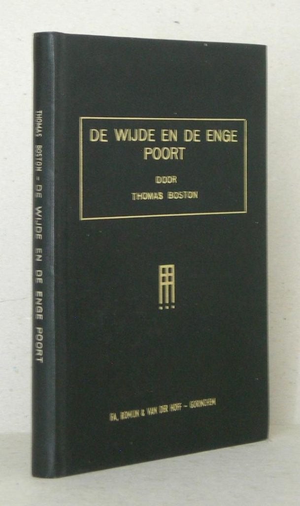 Thomas Boston: De wijde en de enge poort., Boeken, Godsdienst en Theologie, Thomas Boston, Christendom | Protestants, Ophalen of Verzenden
