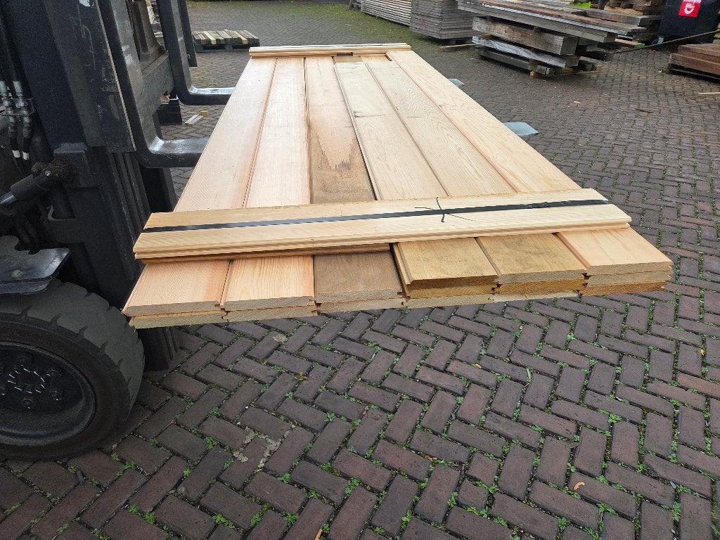 4.6 m2 Red Cedar puntgroef - nr: HP116, Ophalen, Nieuw, 250 cm of meer, Planken