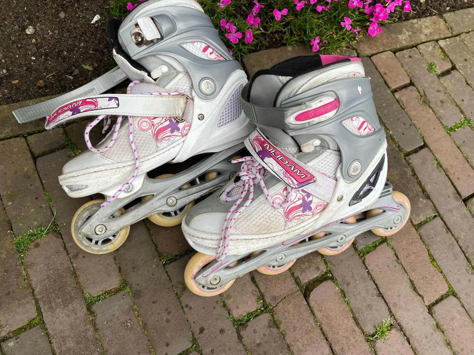 Nijdam verstelbare inline skates (38-41), Sport en Fitness, Schaatsen, Ophalen of Verzenden, Gebruikt, Overige typen, Nijdam
