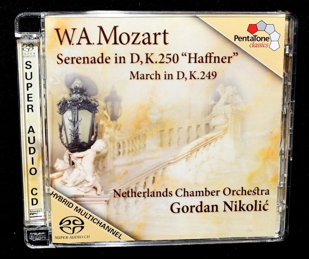 W.A. Mozart - Serenade in D, K.250 'Haffner' - March in D, K, Ophalen of Verzenden, Classicisme, Zo goed als nieuw, Overige typen