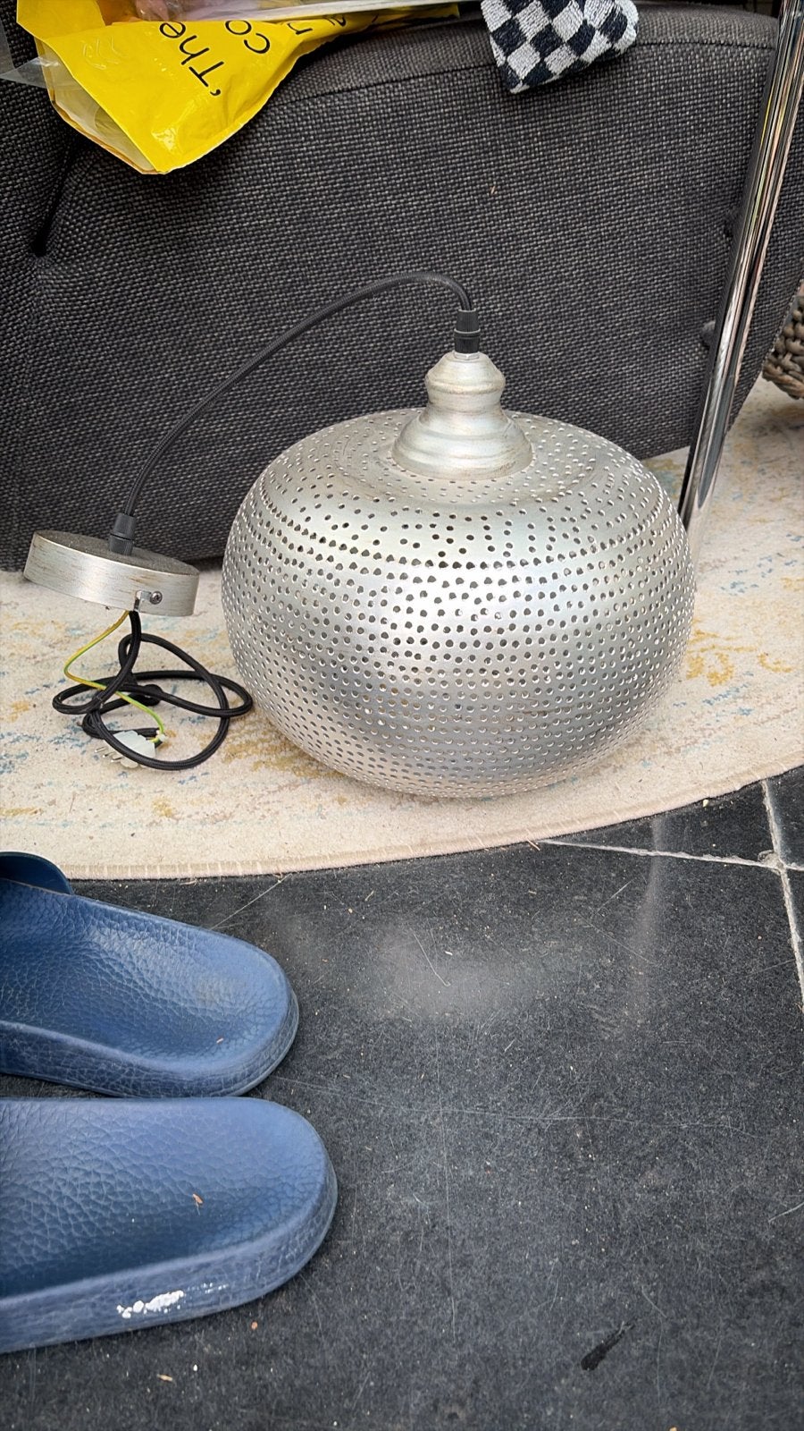 Midden Oosterse Hanglamp - Goede Staat, Ophalen, Metaal