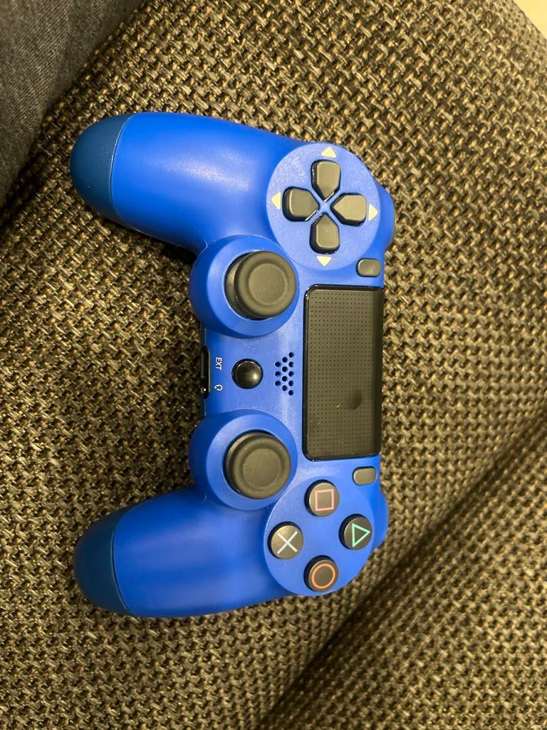 Blauwe PS4 DualShock 4 Controller - Zo goed als nieuw, Spelcomputers en Games, Spelcomputers | Sony PlayStation Consoles | Accessoires