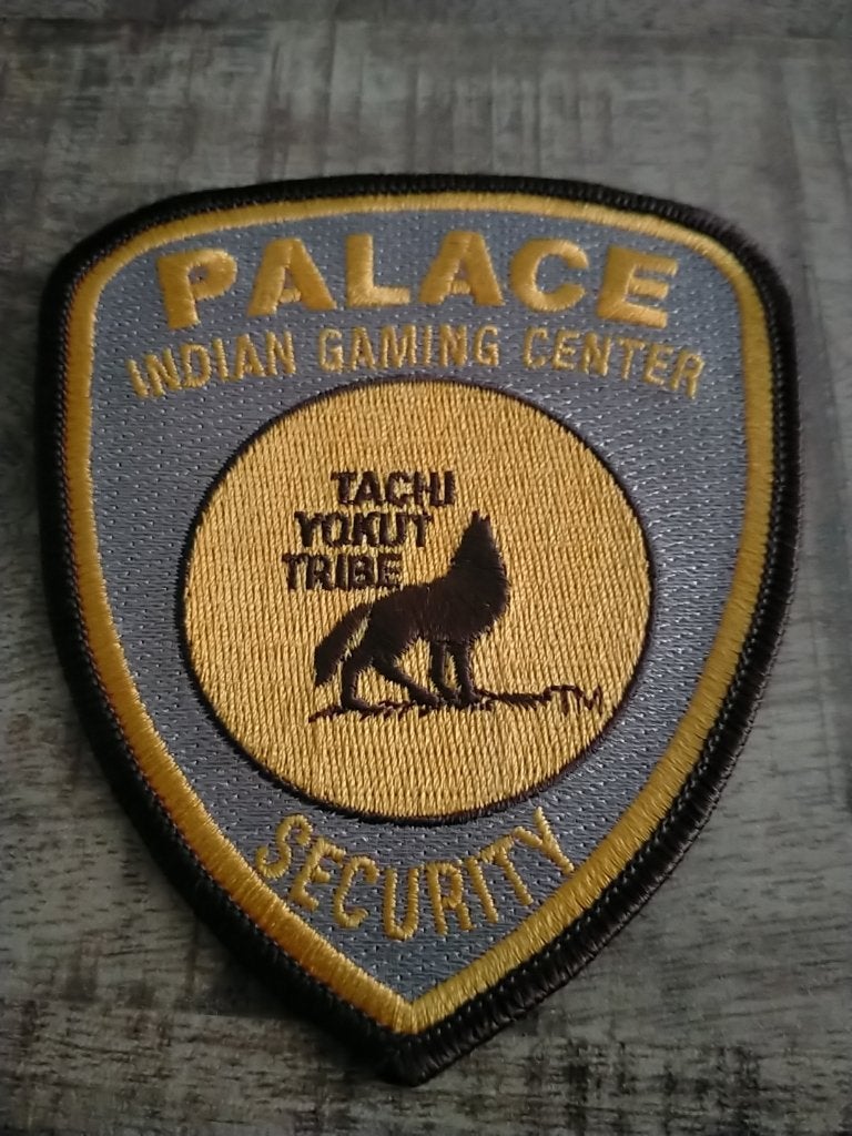 USA , California , Tachi Palace Casino Security , Patch, Verzenden, Overige soorten, Amerika, Embleem of Badge