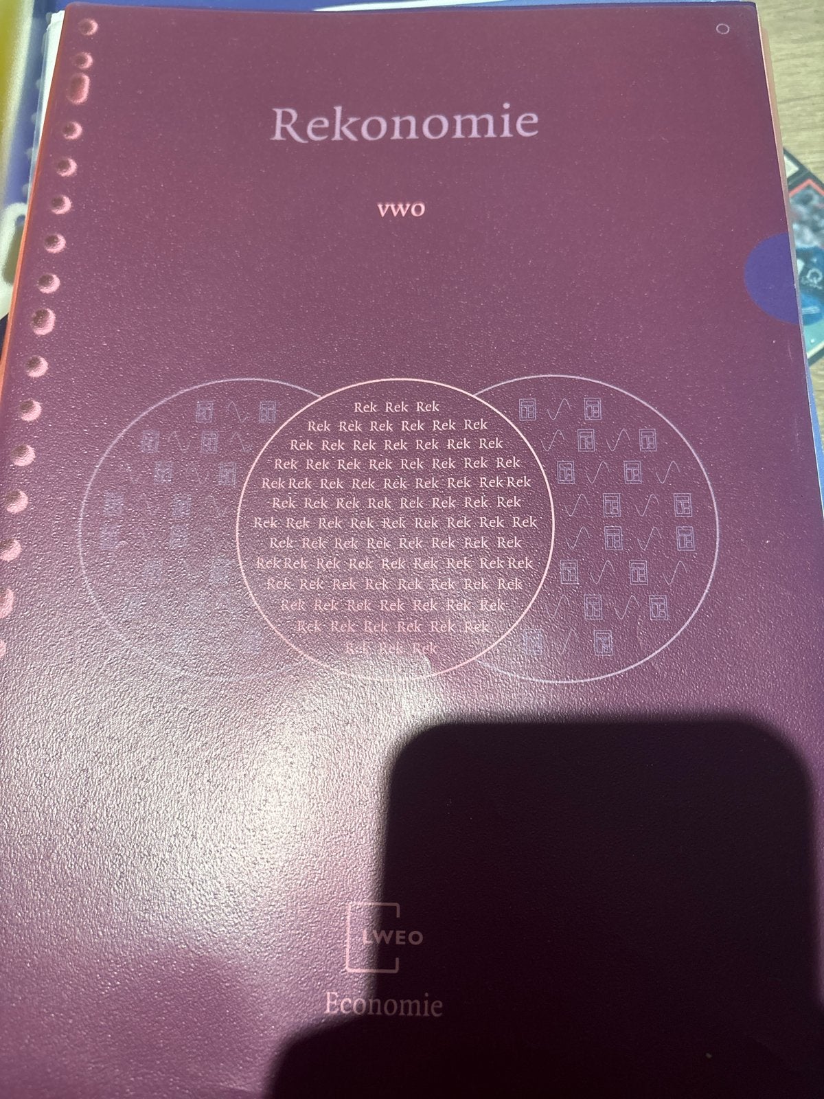 Rekonomie VWO Economie Boek LWEO - Zo goed als nieuw, Ophalen of Verzenden, Gamma, Zo goed als nieuw, WO
