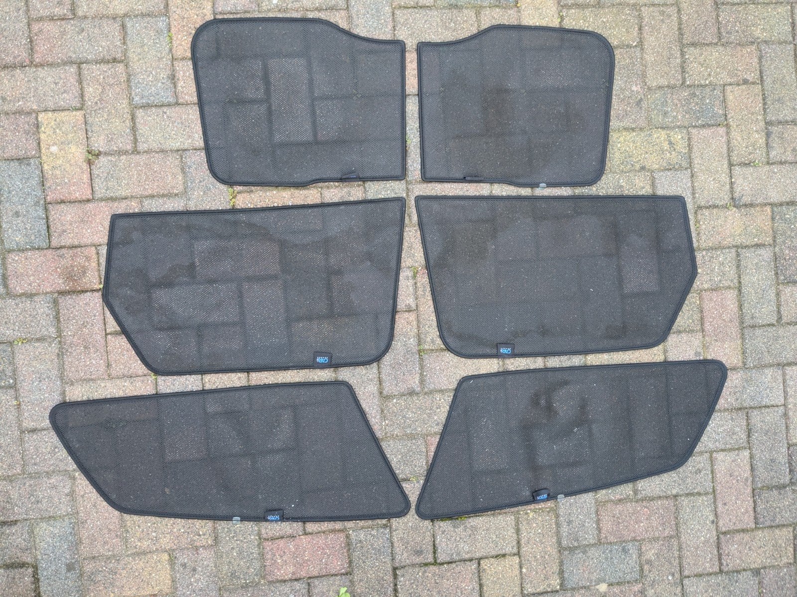 Car Shades voor Volvo V50 - Complete set (missen paar klipje, Ophalen of Verzenden, Gebruikt