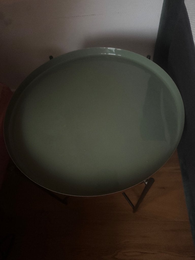 Bijzettafeltje sissy boy, Minder dan 55 cm, Gebruikt, Rond, Ophalen