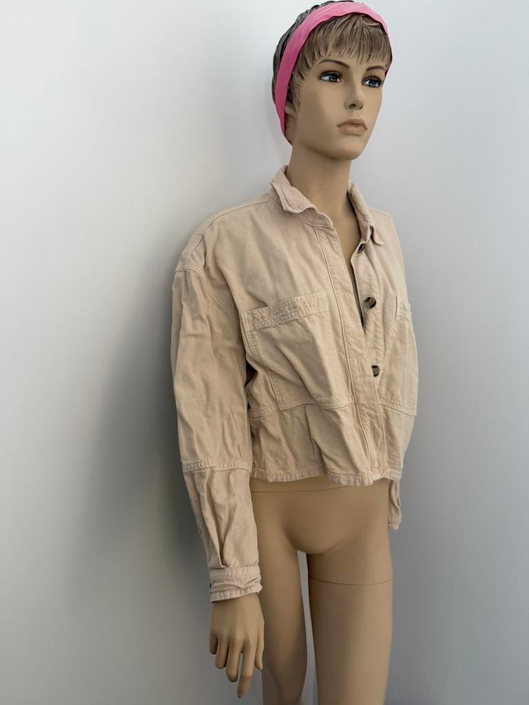 Sissy-boy jasje celia xl kort jas zomers beige ecru zgan, Ophalen of Verzenden, Zo goed als nieuw, Maat 46/48 (XL) of groter, Beige