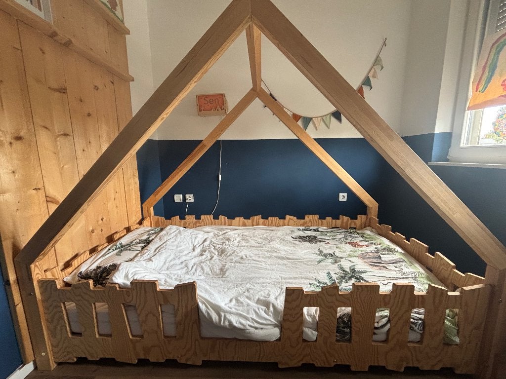Kinderbed, 70 tot 85 cm, Zo goed als nieuw, 180 cm of meer, Ophalen