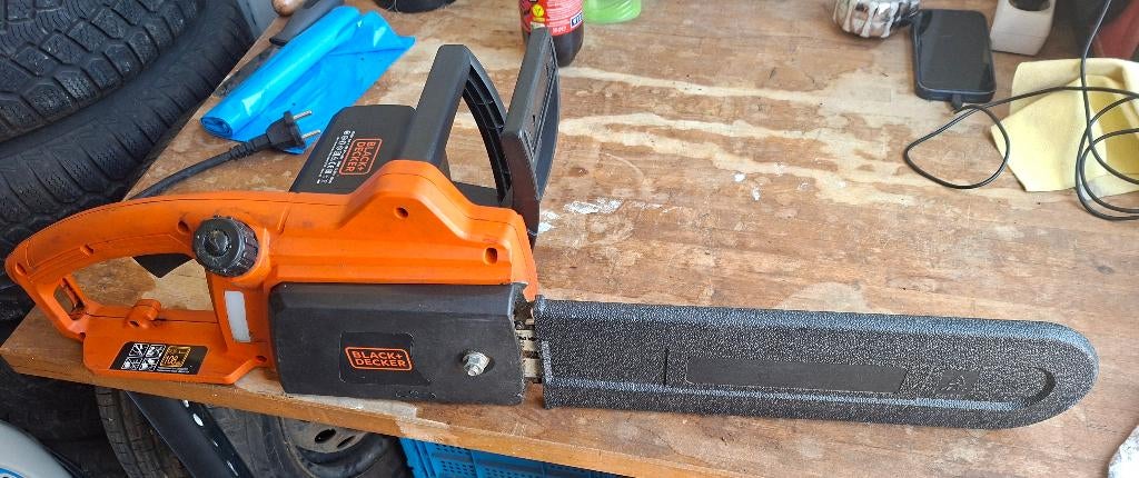 Kettingzaag Black&Decker, Tuin en Terras, Ophalen, Gebruikt, Overige typen, Black & Decker